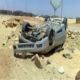 انقلاب عربة بسودانيين حاولوا دخول ليبيا