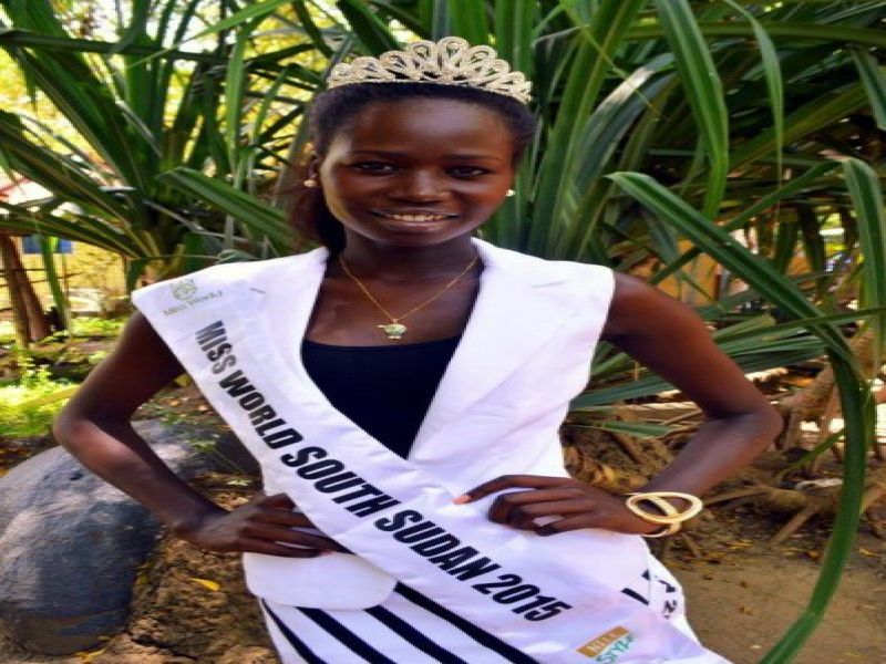 ملكة جمال جنوب السودان تستعد للمنافسة على ملكة جمال الكون