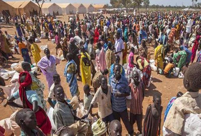 نزوح قرابة نصف مليون شخص من دول مجاورة الي السودان