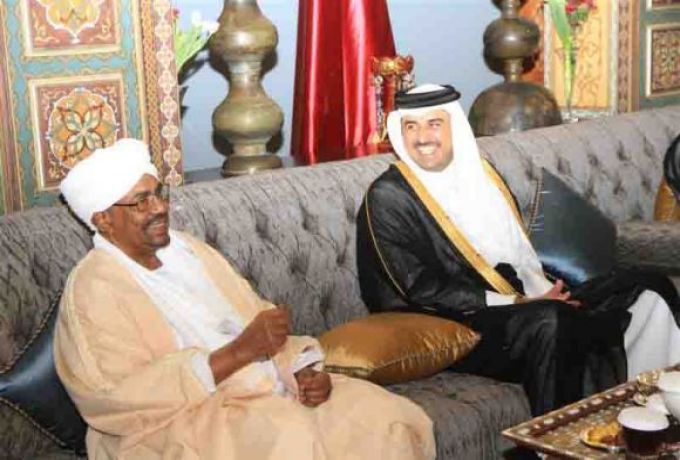 البشير يشيد بجهود دولة قطر في إرساء دعائم السلام بدارفور