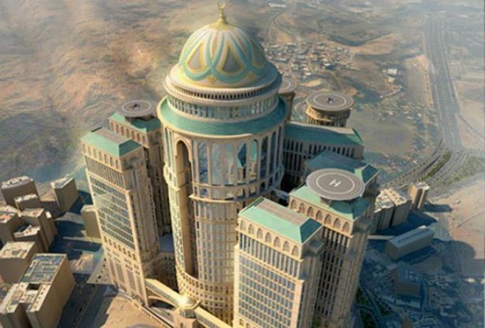 السعودية تستعد لإفتتاح أكبر فندق بالعالم بمكة