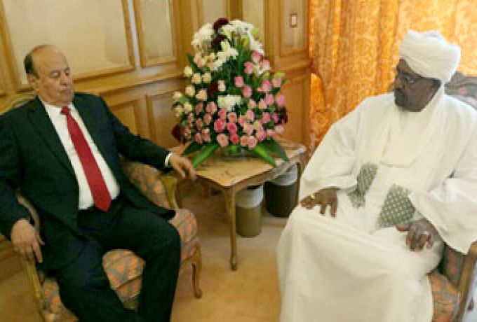 البشير يجدد دعم السودان لليمن لإستعادة الشرعية