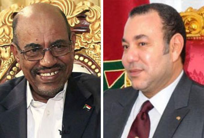 المغرب يؤكد تنسيقه مع السودان في المجالات الأمنية ومحمد السادس يدعو البشير لزيارة الرباط