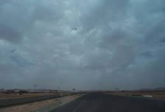 امطار غزيرة وعواصف علي الخرطوم وولايات السودان
