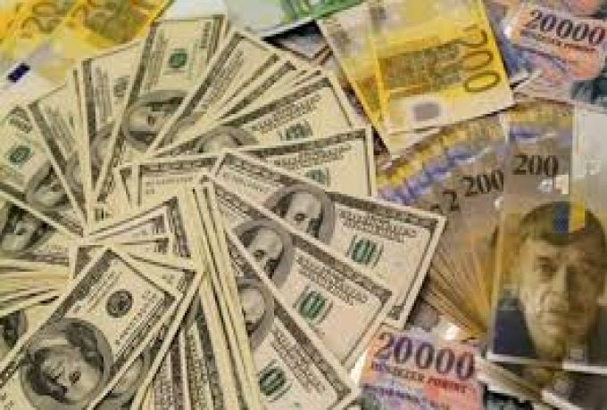 أسعار صرف العملات الأجنبية مقابل الجنيه السوداني