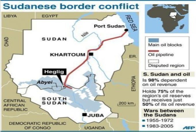 إستئناف اجتماعات ترسيم الحدود بين السودان وجنوب السودان في سبتمبر