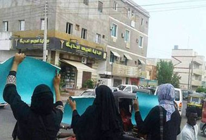 إحتجاجات النساء ضد الغلاء تتمدد الي مدني وبورتسودان وكسلا