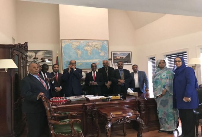 البعثة السودانية بواشنطن تحتفل برفع العقوبات عن السودان