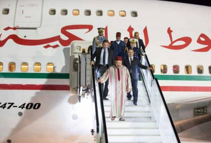 الملك المغربي يبدأ زيارة نادرة الي جنوب السودان