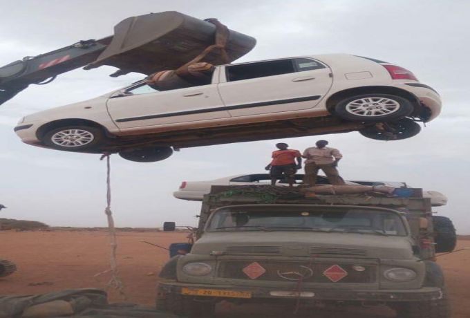 السلطات الليبية توافق علي شحن السيارات الي السودان
