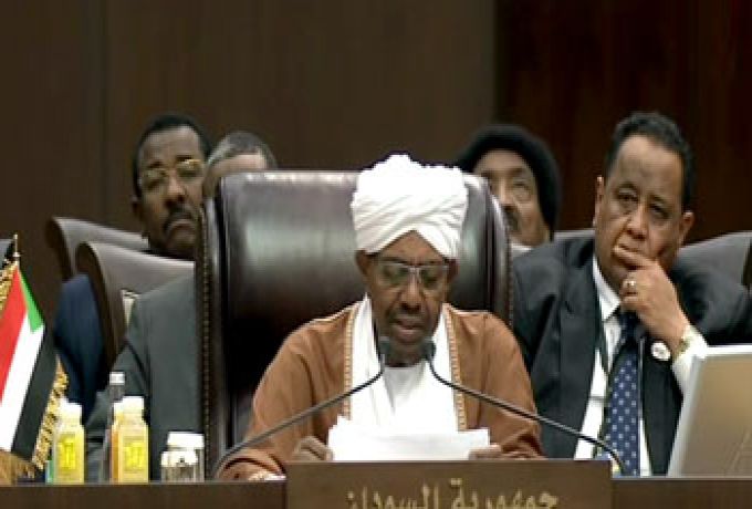 البشير : السودان علي إستعداد لإستقبال الإستثمارات العربية بعد رفع العقوبات