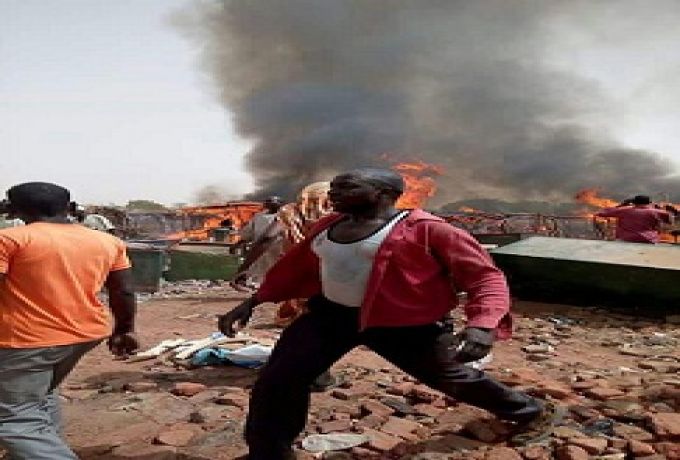 قتلي وجرحي في إحتكاكات بين نازحين وقوي أمنية بغرب دارفور