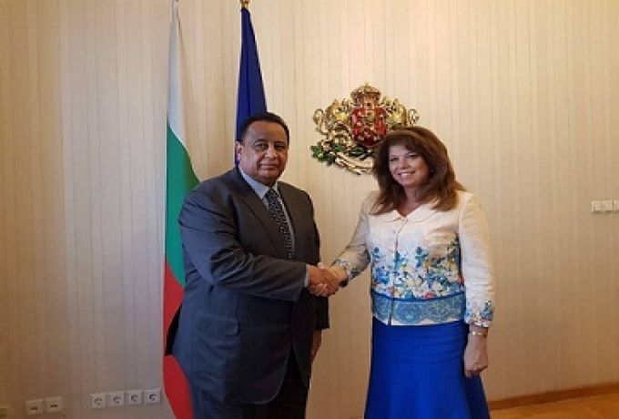 الخرطوم ..إعادة فتح سفارة بلغاريا وإتفاق علي منتدي إقتصادي