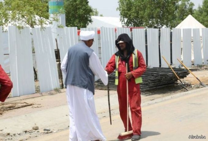 وزير الارشاد نال إعجاب الحجيج السوداني بمشاهد نادرة