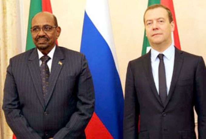 مدفيديف : السودان شريك مهم لروسيا