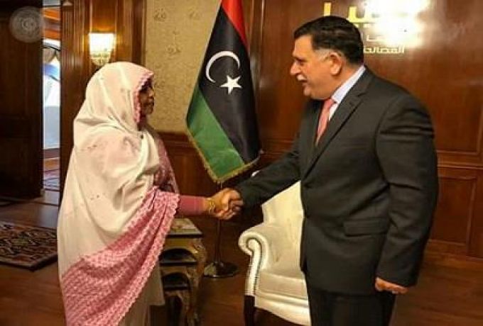 مبعوثة الاتحاد الافريقي "أميرة الفاضل" تصل ليبيا للتحقيق من استرقاق الرقيق