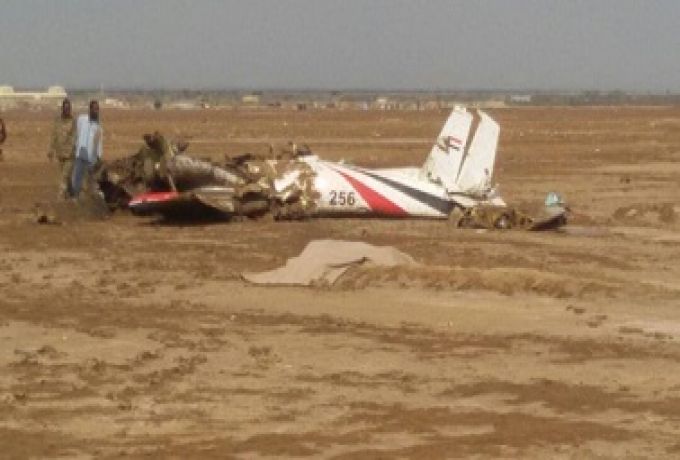 سقوط طائرة تدريب ببورتسودان ومصرع قائدها