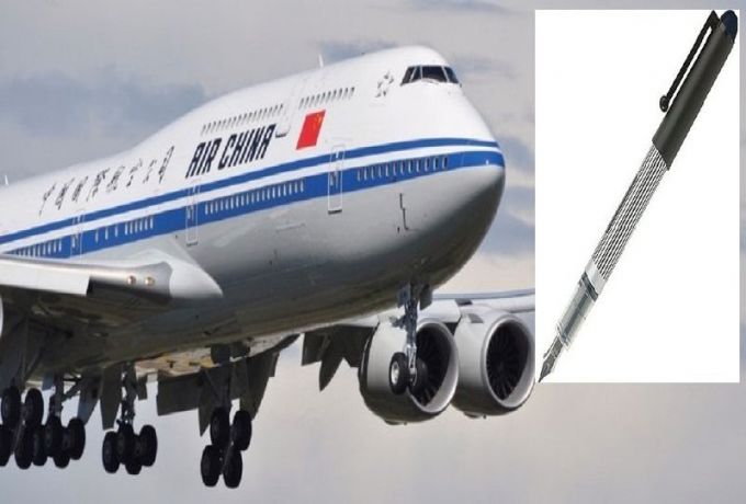 طائرة صينية تغير وجهتها بسبب قلم حبر