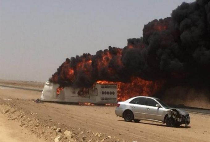 سوداني يتسبب بحادث مروري مروع بالسعودية