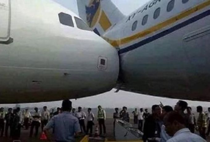 إصطدام طائرتين مغربية وتركية بحادث وقائعه مجهولة