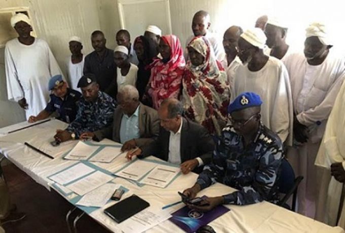"يوناميد" تسلم السودان مركز شرطة بمخيم للنازحين