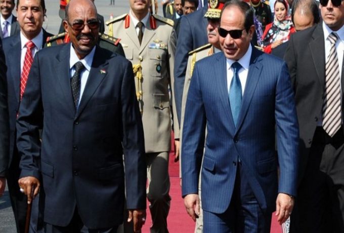 12 وزيراً مصرياً يرافقون السيسي الي الخرطوم