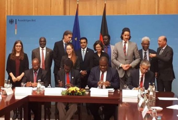 اتفاق تمهيدي بألمانيا بين الحكومة السودانية وحركتين مسلحتين