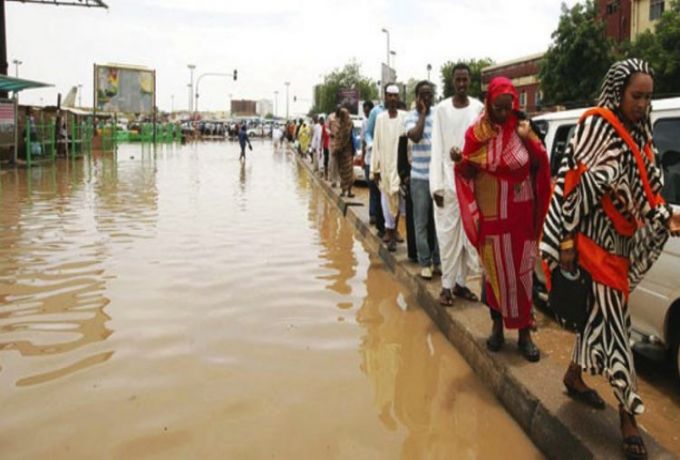 تواصل هطور الامطار في كل ولايات السودان