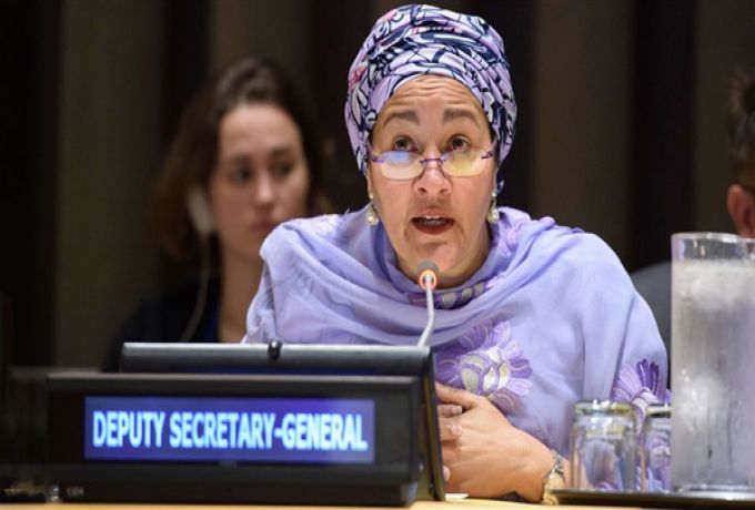 نائبة الأمين العام للأمم المتحدة تصل السودان