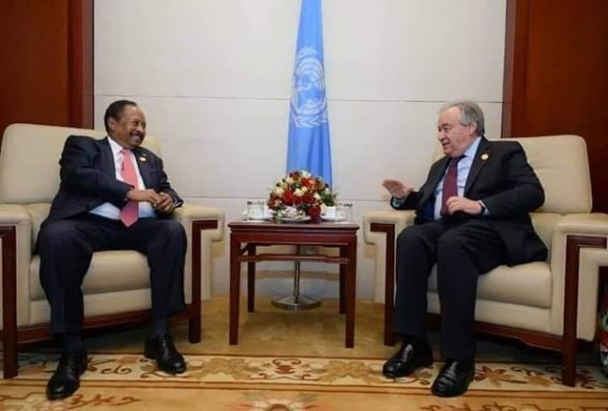 الامين العام للامم المتحدة يخاطب القمة الافريقية ويطالب برفع اسم السودان من الارهاب