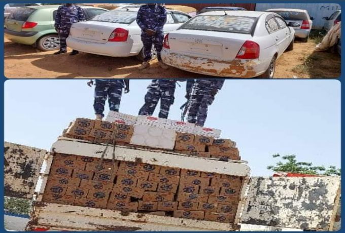 السودان.. ضبط عدد أربعة مركبات تحمل بضائع مخالفة لنظم ولوائح الاستيراد