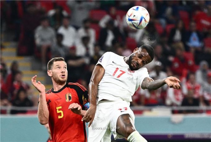 بلجيكا تضرب كندا في مونديال قطر
