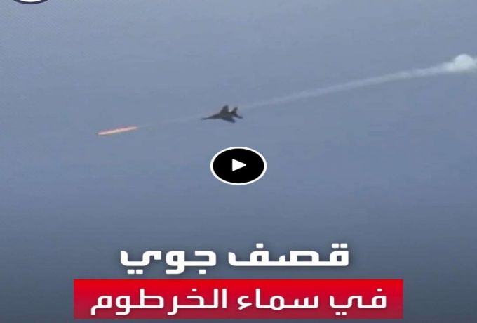 طائرات حربية تحلق في أجواء الخرطوم
