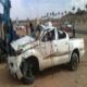 اصابة مصريين وسودانيين في حادث انقلاب سيارة نقل