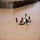 الامطار تتسبب في وفاة واصابة 12 شخصاً بنهر النيل وانهيار مئات المنازل